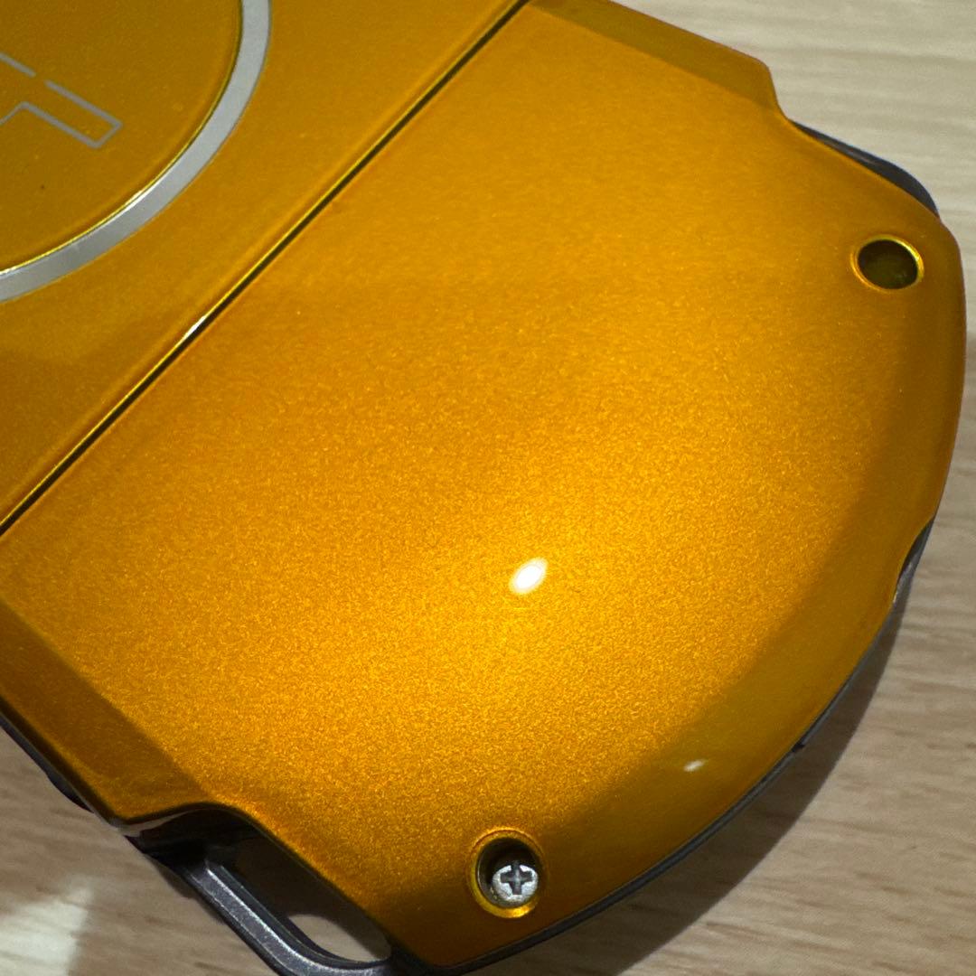 【Multiple Images】 PSP3000 Console Yellow MGS Software Included Charger Included