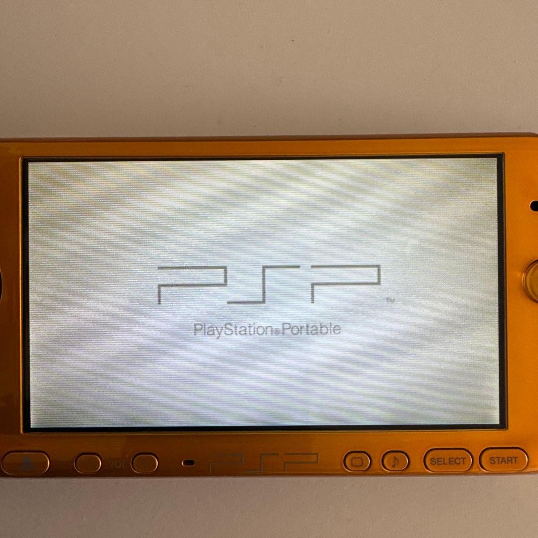 【Multiple Images】 PSP3000 Console Yellow MGS Software Included Charger Included
