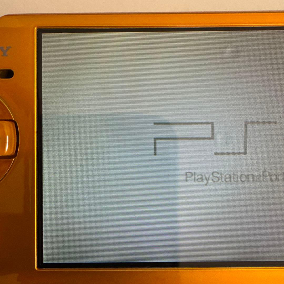 【Multiple Images】 PSP3000 Console Yellow MGS Software Included Charger Included