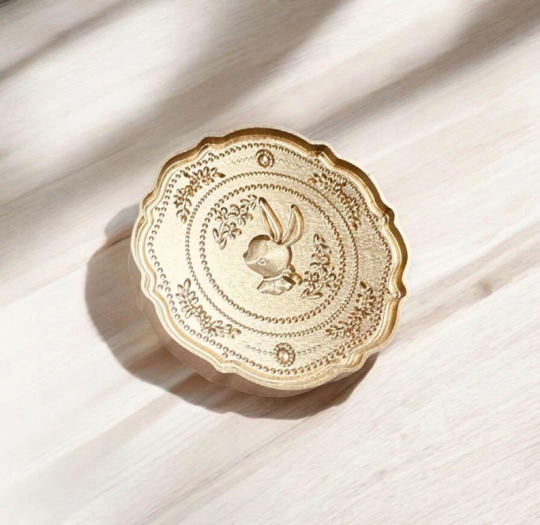 Sealing Stamp Head, 3D Rabbit, Irregular Shape