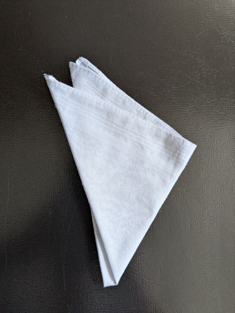 White gloves and handkerchief set
