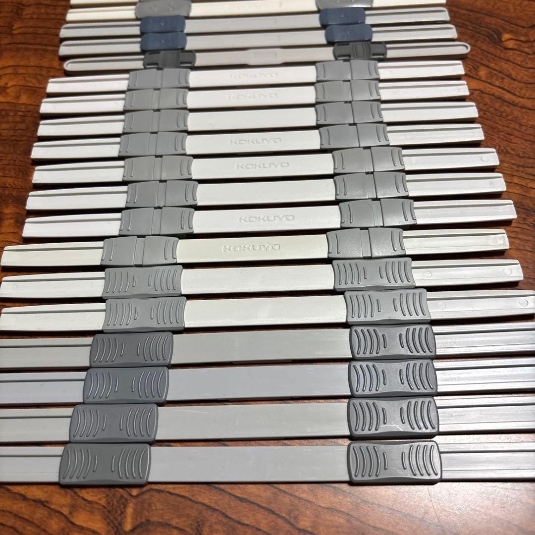 Final Price Reduction) Beautiful Condition KOKUYO Beautone Binder Clips Set - 23 pieces
